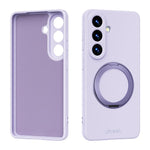 Custodia per telefono ABEEL in silicone liquido magnetico, delicata sulla pelle, con supporto., For Samsung Galaxy S26 Edge 5G, For Samsung Galaxy S26 Ultra 5G, For Samsung Galaxy S26 5G