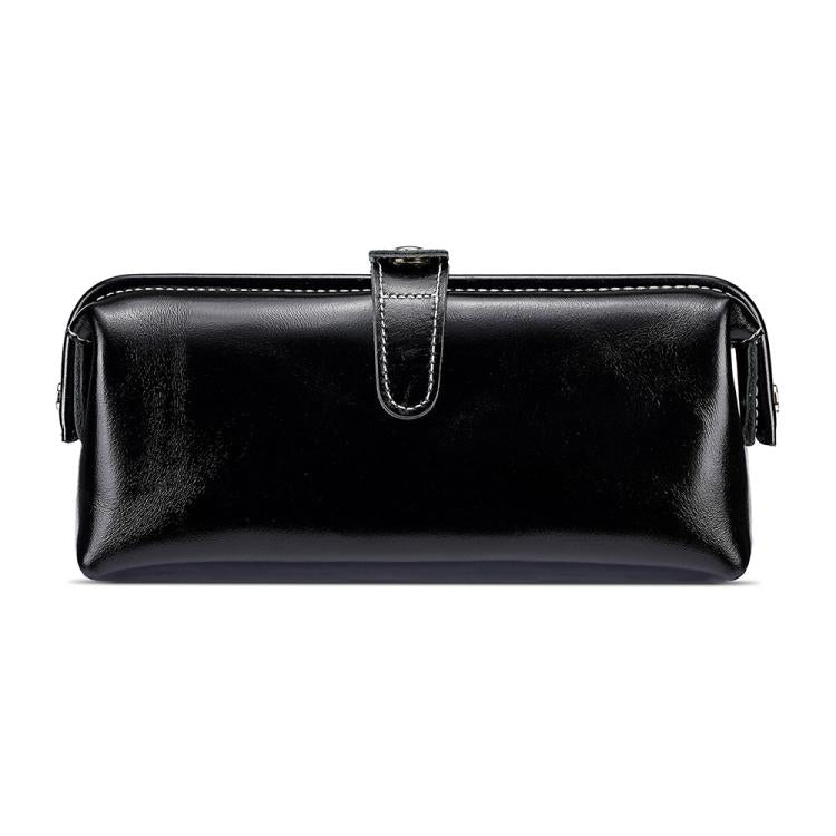 Borsa portaoggetti per articoli da toilette e cosmetici in pelle cerata