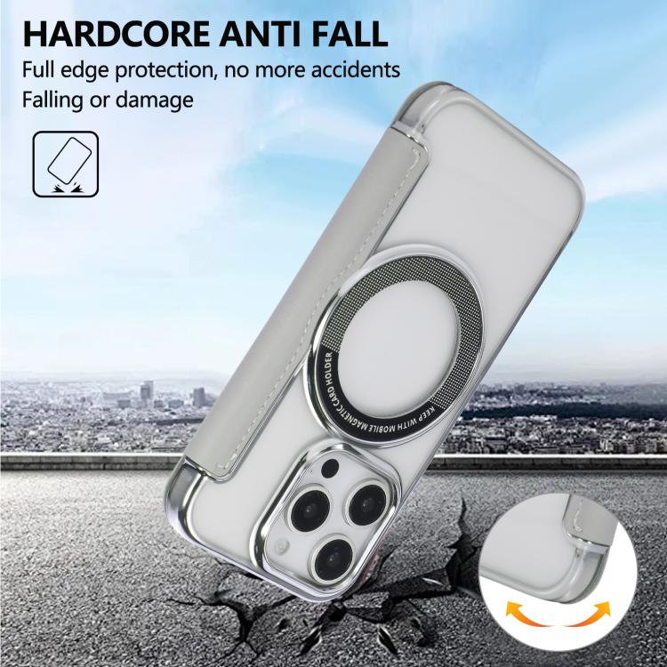 Porta carte magnetico con motivo floreale, custodia per telefono in ecopelle, For iPhone 16 Pro Max, For iPhone 16 Pro, For iPhone 16 Plus, For iPhone 16