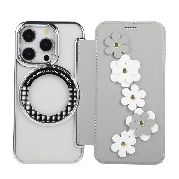 Porta carte magnetico con motivo floreale, custodia per telefono in ecopelle, For iPhone 14 Pro, For iPhone 14 Pro Max, For iPhone 13 Pro Max, For iPhone 13 Pro