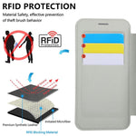 Porta carte magnetico con motivo floreale, custodia per telefono in ecopelle, For iPhone 14 Pro, For iPhone 14 Pro Max, For iPhone 13 Pro Max, For iPhone 13 Pro