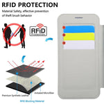 Porta carte magnetico con motivo floreale, custodia per telefono in ecopelle, For iPhone 12 / 12 Pro, For iPhone 12 Pro Max