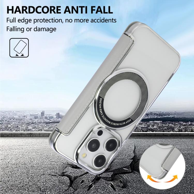 Porta carte magnetico con motivo floreale, custodia per telefono in ecopelle, For iPhone 15 Pro Max, For iPhone 15 Pro, For iPhone 14 Plus / 15 Plus, For iPhone 13 / 14