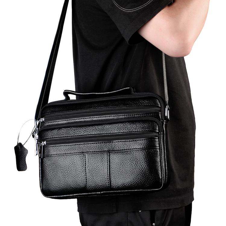Borsa a mano/a tracolla multifunzionale in pelle bovina pieno fiore