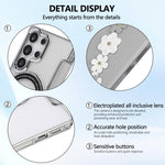 Porta carte magnetico con motivo floreale, custodia per telefono in ecopelle, For Samsung Galaxy S23 Ultra 5G, For Samsung Galaxy S23+ 5G, For Samsung Galaxy S23 5G