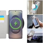 Porta carte magnetico con motivo floreale, custodia per telefono in ecopelle, For Samsung Galaxy S23 Ultra 5G, For Samsung Galaxy S23+ 5G, For Samsung Galaxy S23 5G