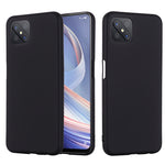 Custodia a copertura totale antiurto in silicone liquido Pure Color, For OPPO A92s / Reno4 Z 5G