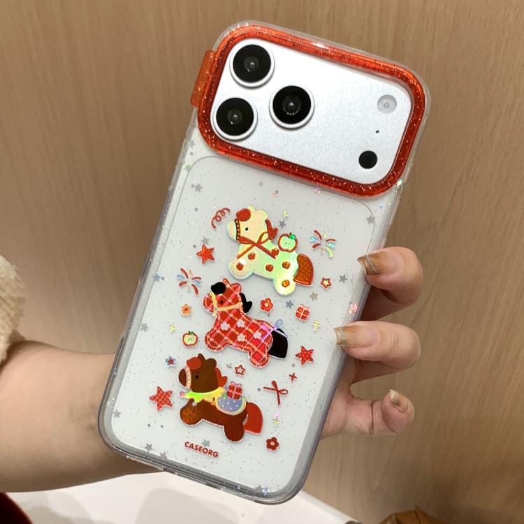 Divertente cover per telefono con motivo pony per il Capodanno lunare., For iPhone 13 Pro Max, For iPhone 13 Pro, For iPhone 13