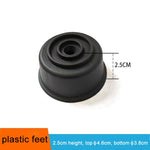 10 pezzi/confezione Piedini di supporto in plastica per mobili, staffe di supporto per travi trasversali del telaio del letto, 2.5cm, 5cm, 8cm