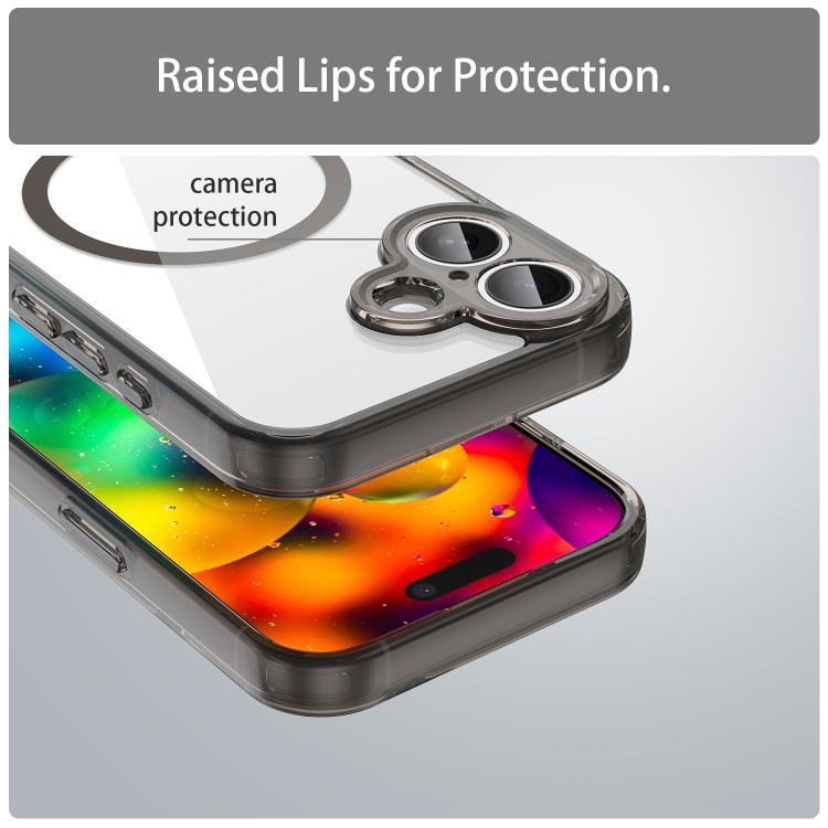 Custodia ibrida in PC TPU con airbag antiurto e MagSafe per telefono., For iPhone 17, For iPhone Air, For iPhone 16 Pro Max, For iPhone 16 Pro, For iPhone 16 Plus, For iPhone 16