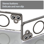 Custodia ibrida in PC TPU con airbag antiurto e MagSafe per telefono., For iPhone 17, For iPhone Air, For iPhone 16 Pro Max, For iPhone 16 Pro, For iPhone 16 Plus, For iPhone 16