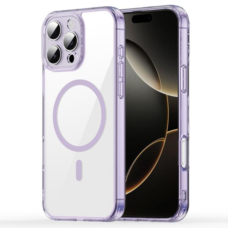 Custodia ibrida in PC TPU con airbag antiurto e MagSafe per telefono., For iPhone 17, For iPhone Air, For iPhone 16 Pro Max, For iPhone 16 Pro, For iPhone 16 Plus, For iPhone 16