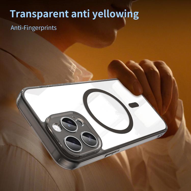 Custodia ibrida in PC TPU con airbag antiurto e MagSafe per telefono., For iPhone 15 Pro Max, For iPhone 15 Pro, For iPhone 15 Plus, For iPhone 15