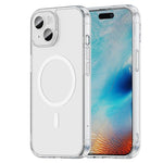 Custodia ibrida in PC TPU con airbag antiurto e MagSafe per telefono., For iPhone 15 Pro Max, For iPhone 15 Pro, For iPhone 15 Plus, For iPhone 15