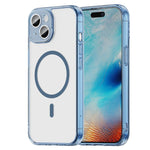 Custodia ibrida in PC TPU con airbag antiurto e MagSafe per telefono., For iPhone 15 Pro Max, For iPhone 15 Pro, For iPhone 15 Plus, For iPhone 15