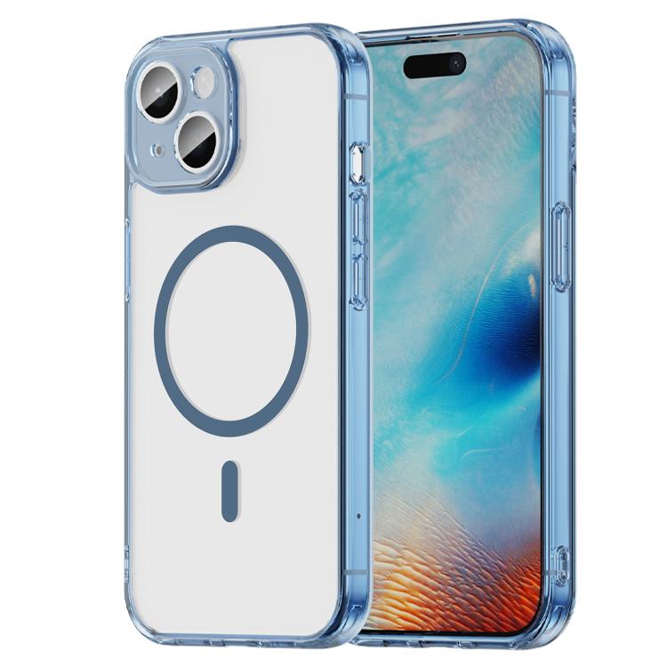 Custodia ibrida in PC TPU con airbag antiurto e MagSafe per telefono., For iPhone 15 Pro Max, For iPhone 15 Pro, For iPhone 15 Plus, For iPhone 15