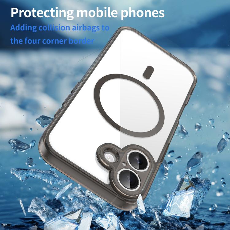 Custodia ibrida in PC TPU con airbag antiurto e MagSafe per telefono., For iPhone 18, For iPhone 18 Pro, For iPhone 18 Pro Max, For iPhone 17e / 16e, For iPhone 17 Pro Max, For iPhone 17 Pro