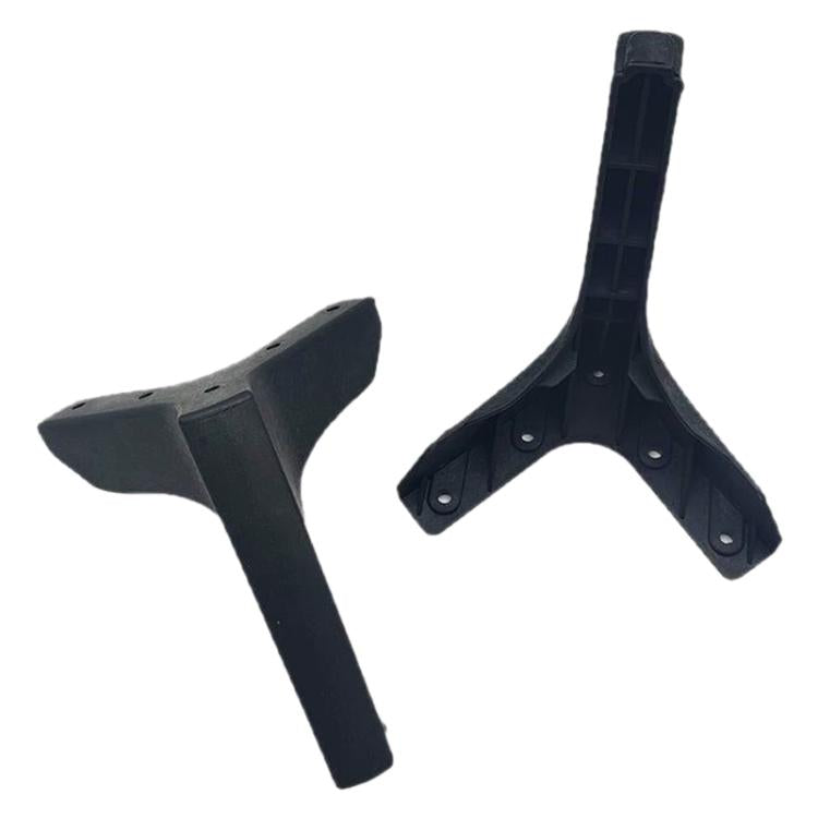 10 pezzi/confezione Gambe di supporto in metallo a tre punte per mobili Staffe di supporto