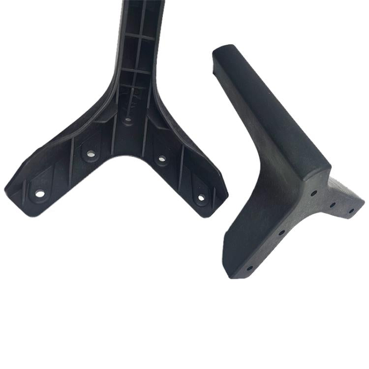 10 pezzi/confezione Gambe di supporto in metallo a tre punte per mobili Staffe di supporto