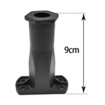 Confezione da 10 pezzi, piedini di supporto in plastica regolabili in altezza da 9 a 16 cm per mobili e telai di letti, staffe di supporto per travi.