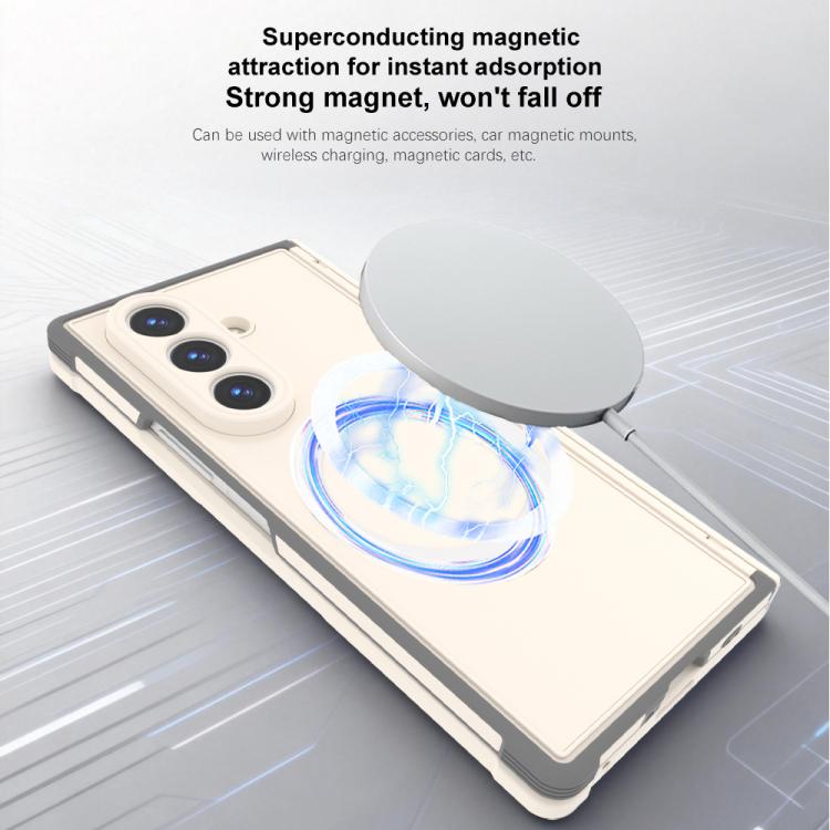 Custodia per telefono con supporto magnetico girevole a 360°, piacevole al tatto., For Samsung Galaxy Z Fold7 5G