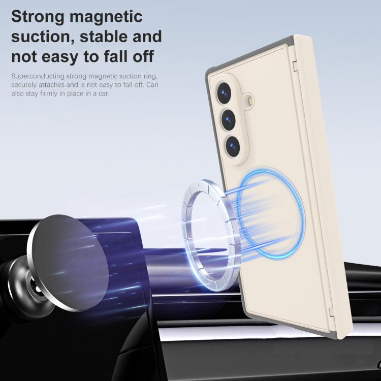 Custodia per telefono con supporto magnetico girevole a 360°, piacevole al tatto., For Samsung Galaxy Z Fold7 5G