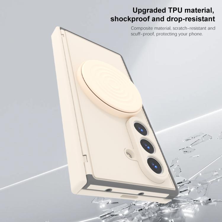 Custodia per telefono con supporto magnetico girevole a 360°, piacevole al tatto., For Samsung Galaxy Z Fold7 5G