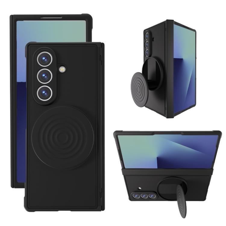 Custodia per telefono con supporto magnetico girevole a 360°, piacevole al tatto., For Samsung Galaxy Z Fold7 5G