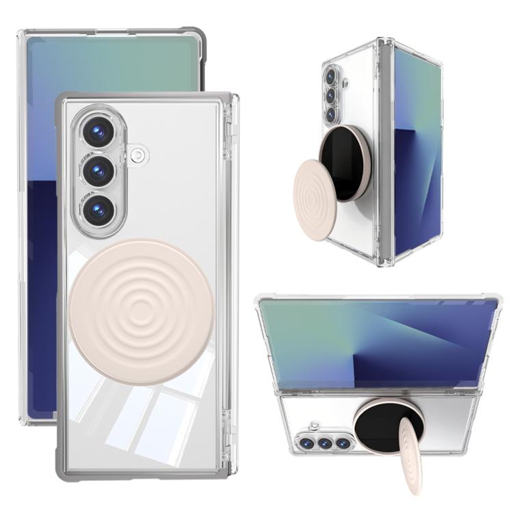 Custodia per telefono con supporto magnetico girevole a 360°, piacevole al tatto., For Samsung Galaxy Z Fold7 5G