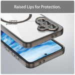 Custodia ibrida in PC TPU con airbag antiurto e MagSafe per telefono., For Galaxy A17 5G / A18 5G / A26 5G, For Samsung Galaxy A57 5G, For Samsung Galaxy A37 5G, For Galaxy A27 5G, For Samsung Galaxy A56 5G, For Samsung Galaxy A36 5G