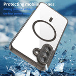 Custodia ibrida in PC TPU con airbag antiurto e MagSafe per telefono., For Galaxy A17 5G / A18 5G / A26 5G, For Samsung Galaxy A57 5G, For Samsung Galaxy A37 5G, For Galaxy A27 5G, For Samsung Galaxy A56 5G, For Samsung Galaxy A36 5G