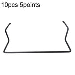 Confezione da 10 strisce antiscivolo per sponde di protezione del materasso, per prevenire lo spostamento del materasso. Accessori per mobili., 3mm, 5cm, 8cm