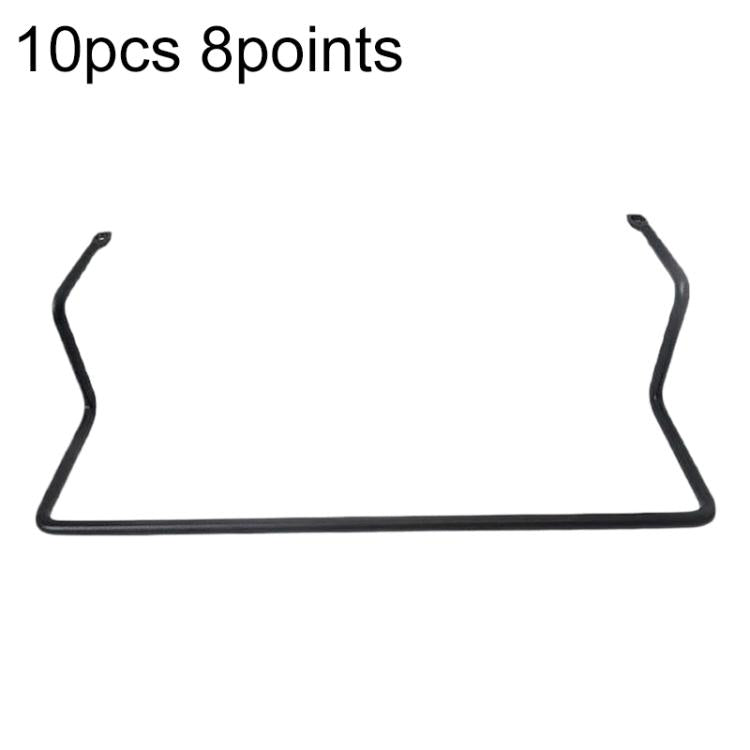 Confezione da 10 strisce antiscivolo per sponde di protezione del materasso, per prevenire lo spostamento del materasso. Accessori per mobili., 3mm, 5cm, 8cm