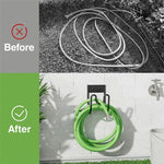 Gancio a U per tubo da giardino, staffa a parete per tubo dell'acqua., FS-24134