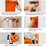 Supporto a parete per soffiatore portatile serie Stihl BG., FS-24128
