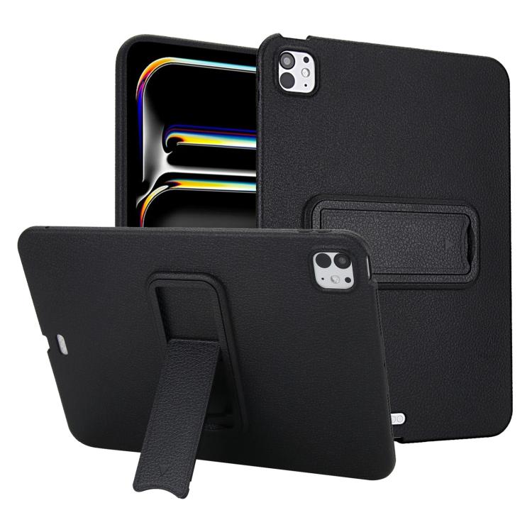 Custodia tablet PU effetto pelle con supporto per iPad