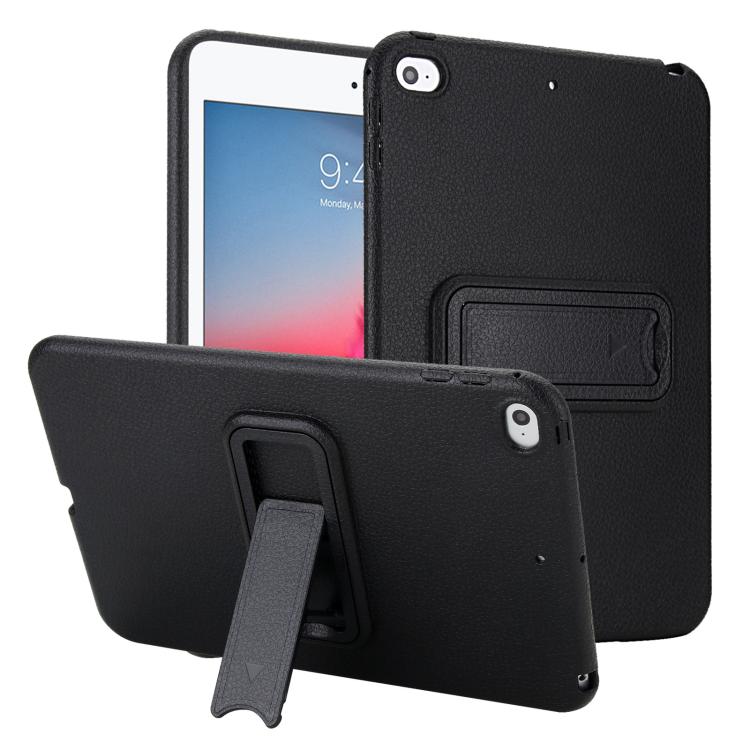 Custodia per tablet antiurto in PU con texture effetto pelle e supporto integrato., For iPad Pro 11 2022 / 2021 / 2020, For iPad Air 10.9 2022 / 2020, For iPad 10.2 2021 / 2020 / 2019, For iPad mini 5 / 4 / 3 / 2 / 1