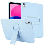 Custodia per tablet antiurto in PU con texture effetto pelle e supporto integrato., For iPad Pro 11 2022 / 2021 / 2020, For iPad Air 10.9 2022 / 2020, For iPad 10.2 2021 / 2020 / 2019, For iPad mini 5 / 4 / 3 / 2 / 1