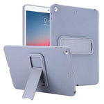 Custodia per tablet antiurto in PU con texture effetto pelle e supporto integrato., For iPad Air / Air 2 / 9.7 2017 / 2018