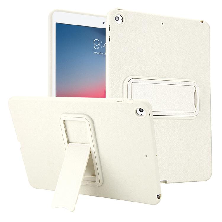 Custodia per tablet antiurto in PU con texture effetto pelle e supporto integrato., For iPad Air / Air 2 / 9.7 2017 / 2018