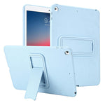 Custodia per tablet antiurto in PU con texture effetto pelle e supporto integrato., For iPad Air / Air 2 / 9.7 2017 / 2018