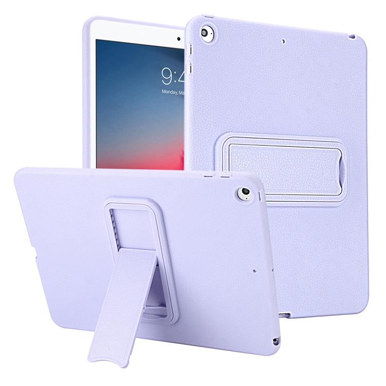 Custodia per tablet antiurto in PU con texture effetto pelle e supporto integrato., For iPad Air / Air 2 / 9.7 2017 / 2018
