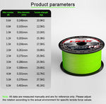 Filo da pesca intrecciato a 12 fili, extra resistente, in PE., 0.6# 120m, 0.8# 120m, 1.0# 120m, 1.2# 120m, 1.5# 120m, 2.0# 120m, 2.5# 120m, 3.0# 120m, 4.0# 120m, 5.0# 120m, 6.0# 120m, 0.6# 160m, 0.8# 160m, 1.0# 160m, 1.2# 160m, 1.5# 160m, 2.0# 160m    ...