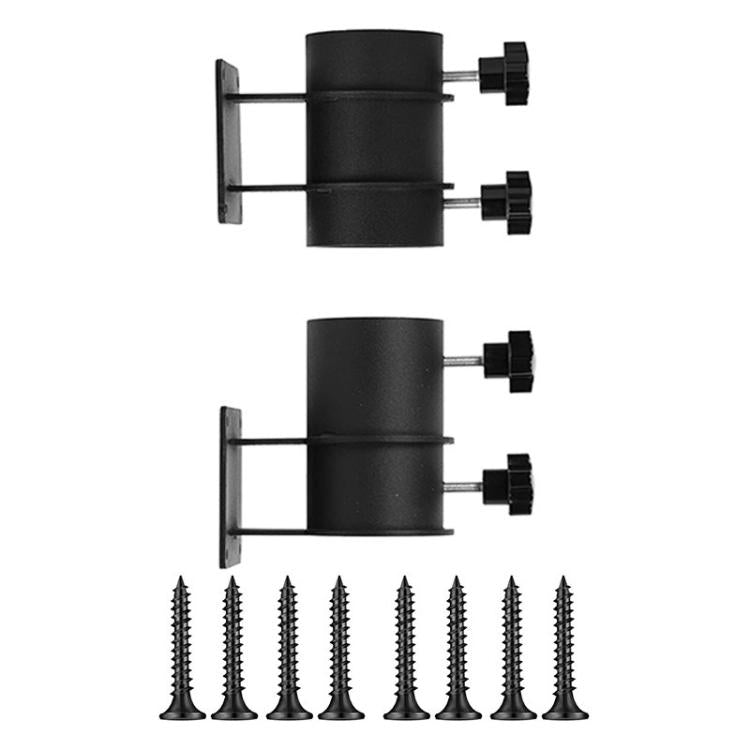 Confezione da 2 supporti per ombrelloni da giardino resistenti, in metallo, per esterni., FS-2467-1