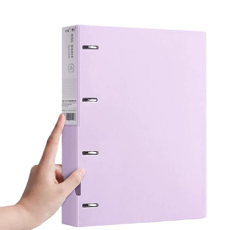 Raccoglitore/cartella portadocumenti formato A4, spesso, con quattro fori di fissaggio, Blue, Pink, Purple, Green, Blue with 50 Pages Inner Pocket, Purple with 50 Pages Inner Pocket, Pink with 50 Pages Inner Pocket, Green with 50 Pages Inner Pocket    ...