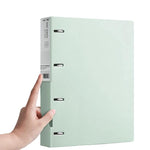 Raccoglitore/cartella portadocumenti formato A4, spesso, con quattro fori di fissaggio, Blue, Pink, Purple, Green, Blue with 50 Pages Inner Pocket, Purple with 50 Pages Inner Pocket, Pink with 50 Pages Inner Pocket, Green with 50 Pages Inner Pocket    ...
