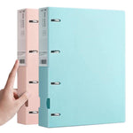 Raccoglitore/cartella portadocumenti formato A4, spesso, con quattro fori di fissaggio, Blue, Pink, Purple, Green, Blue with 50 Pages Inner Pocket, Purple with 50 Pages Inner Pocket, Pink with 50 Pages Inner Pocket, Green with 50 Pages Inner Pocket    ...