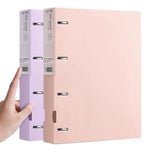 Raccoglitore/cartella portadocumenti formato A4, spesso, con quattro fori di fissaggio, Blue, Pink, Purple, Green, Blue with 50 Pages Inner Pocket, Purple with 50 Pages Inner Pocket, Pink with 50 Pages Inner Pocket, Green with 50 Pages Inner Pocket    ...