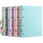 Raccoglitore/cartella portadocumenti formato A4, spesso, con quattro fori di fissaggio, 4pcs with Hole Puncher, 4pcs, 4pcs with 100 Pages Inner Pocket, Blue+Green with Hole Puncher, Blue+Pink with Hole Puncher, Blue+Purple with Hole Puncher            ...