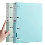 Raccoglitore/cartella portadocumenti formato A4, spesso, con quattro fori di fissaggio, 4pcs with Hole Puncher, 4pcs, 4pcs with 100 Pages Inner Pocket, Blue+Green with Hole Puncher, Blue+Pink with Hole Puncher, Blue+Purple with Hole Puncher            ...